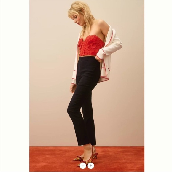 EUC Anthropologie Maeve Split-Front Pull-On Pants - Picture 2 of 10